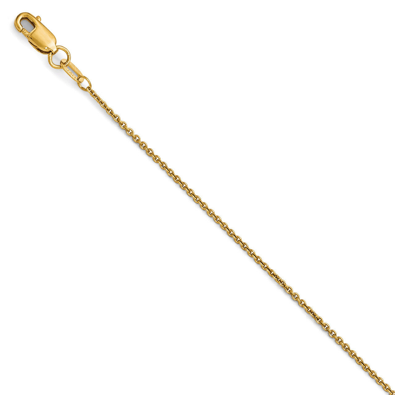 Leslie&#39;s Round Cable Chain 20 Inch - 14k Gold HB-4071-20, MPN: 4071-20, 886774965178