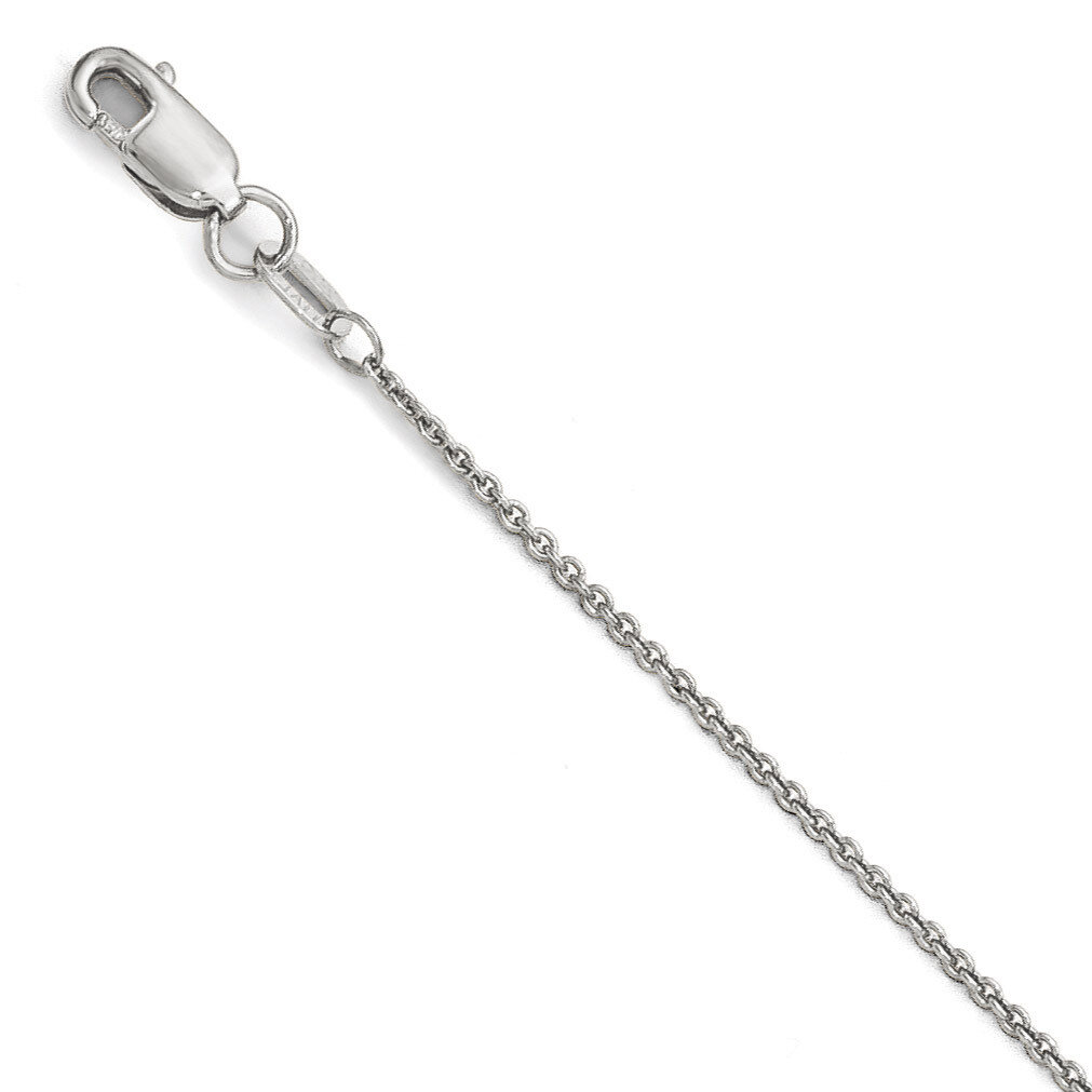Leslie&#39;s Round Cable Chain 20 Inch - 14k White Gold HB-4072-20, MPN: 4072-20, 886774965208