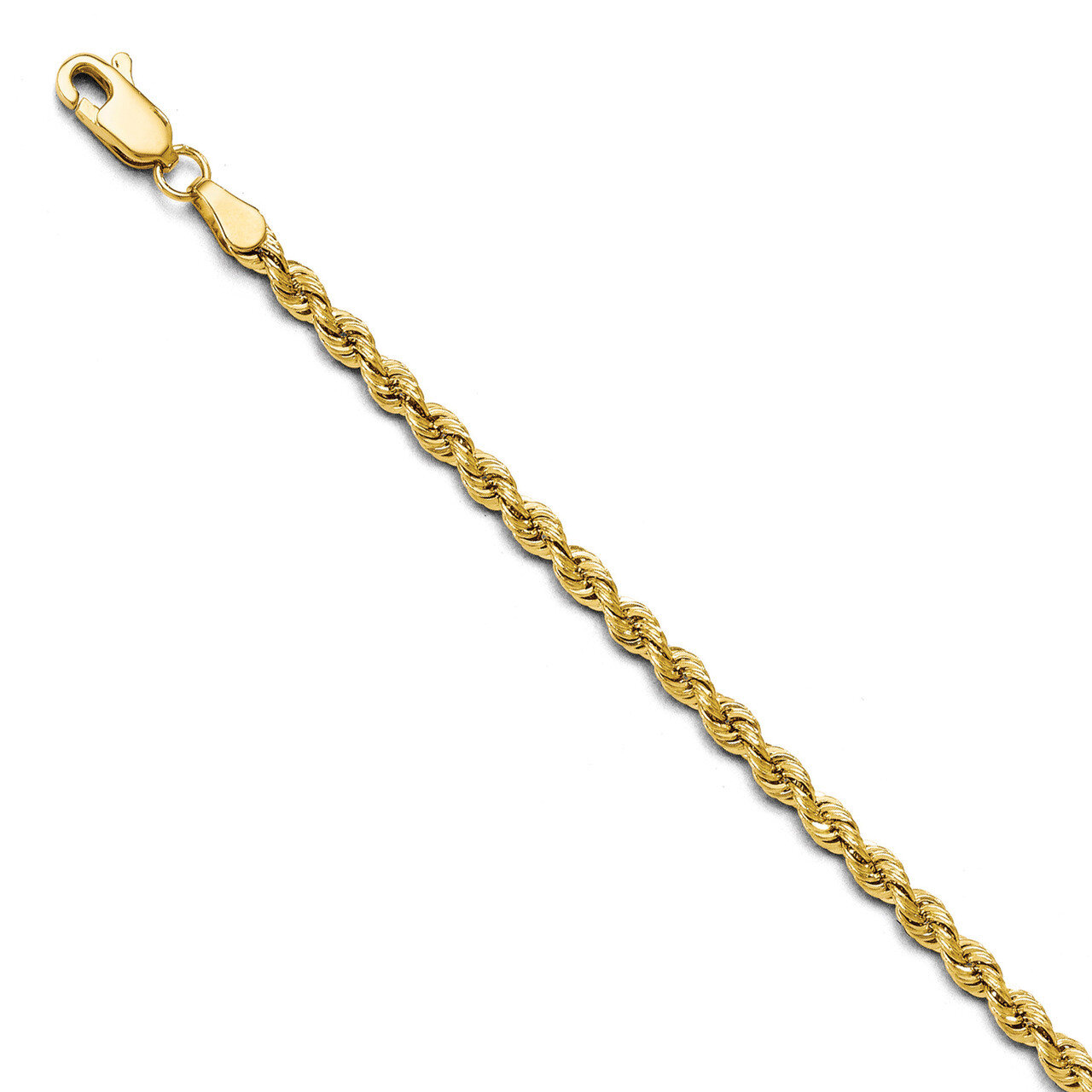 Leslie&#39;s 3.0mm Solid Rope Chain 20 Inch - 14k Gold HB-7055-20, MPN: 7055-20, 886774546148