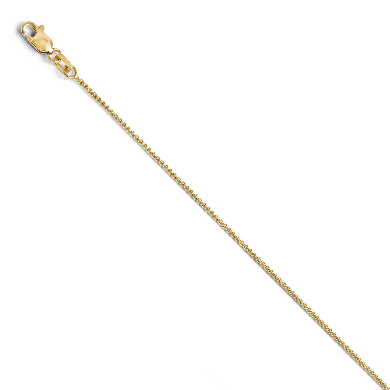 Leslie&#39;s 1mm Wheat Chain 20 Inch - 10k Gold HB-8201-20, MPN: 8201-20, 886774997148