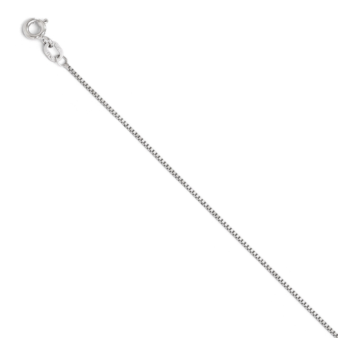 Leslie&#39;s Box Chain 16 Inch - 14k White Gold HB-904-16, MPN: 904-16, 886774543338