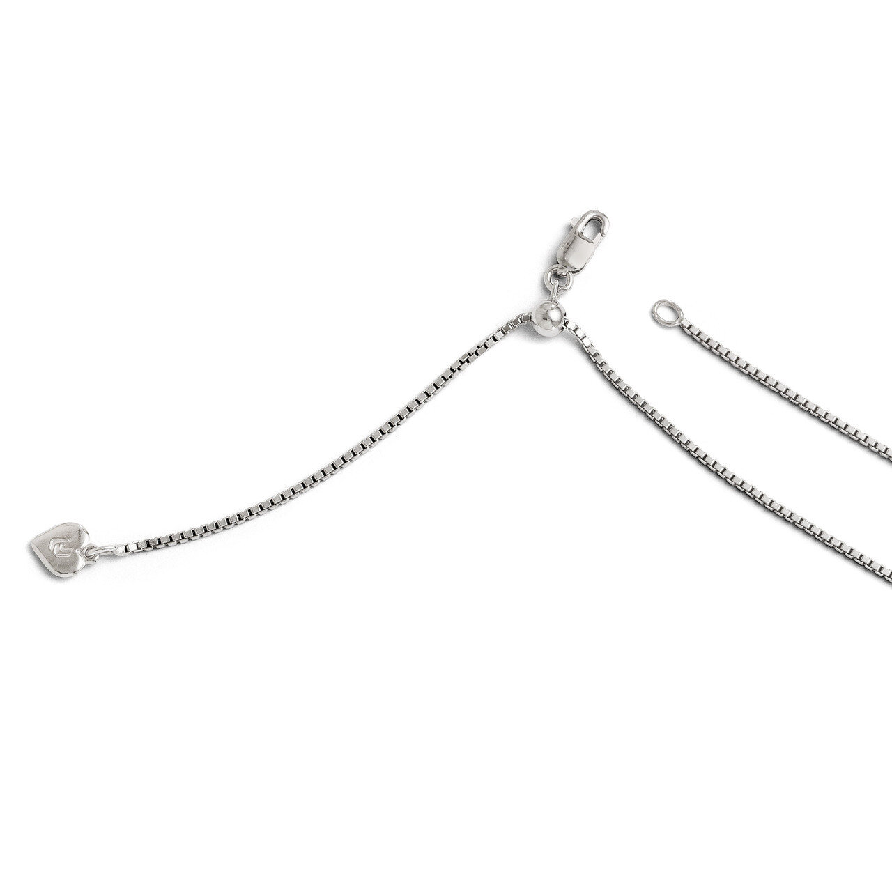 Leslie&#39;s Adjustable Box Chain 30 Inch - Sterling Silver HB-FC18-30, MPN: FC18-30, 886774541877