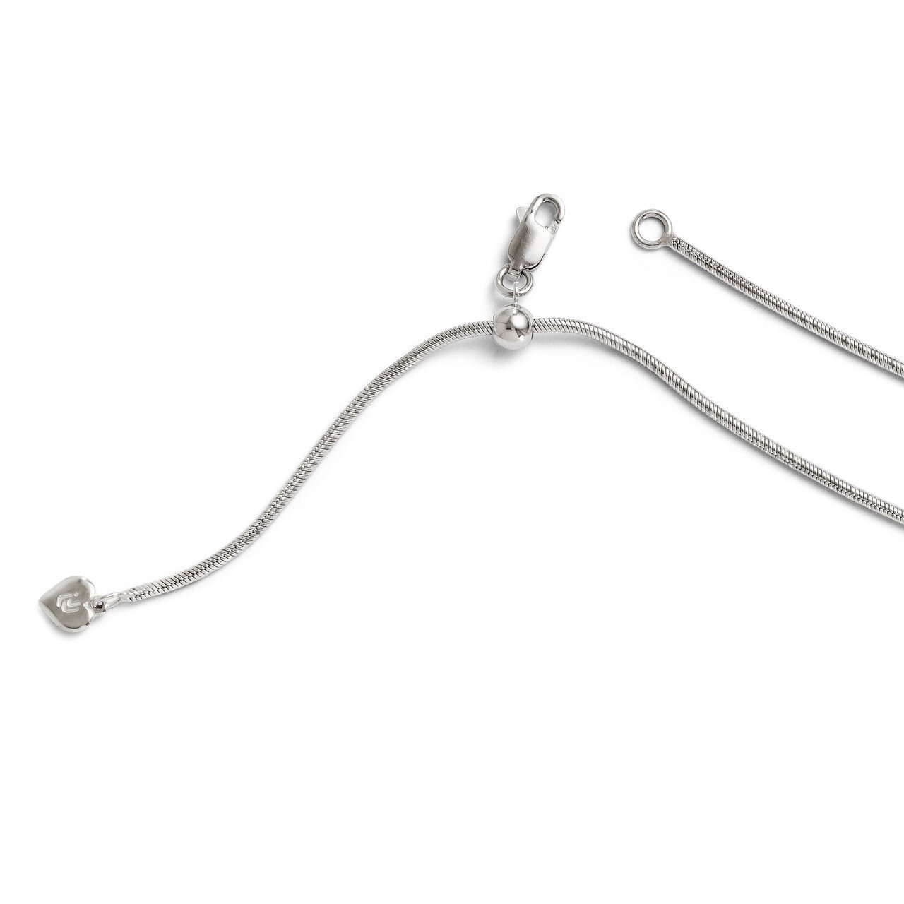 Leslie&#39;s Adjustable Snake Chain 30 Inch - Sterling Silver HB-FC19-30, MPN: FC19-30, 886774542065
