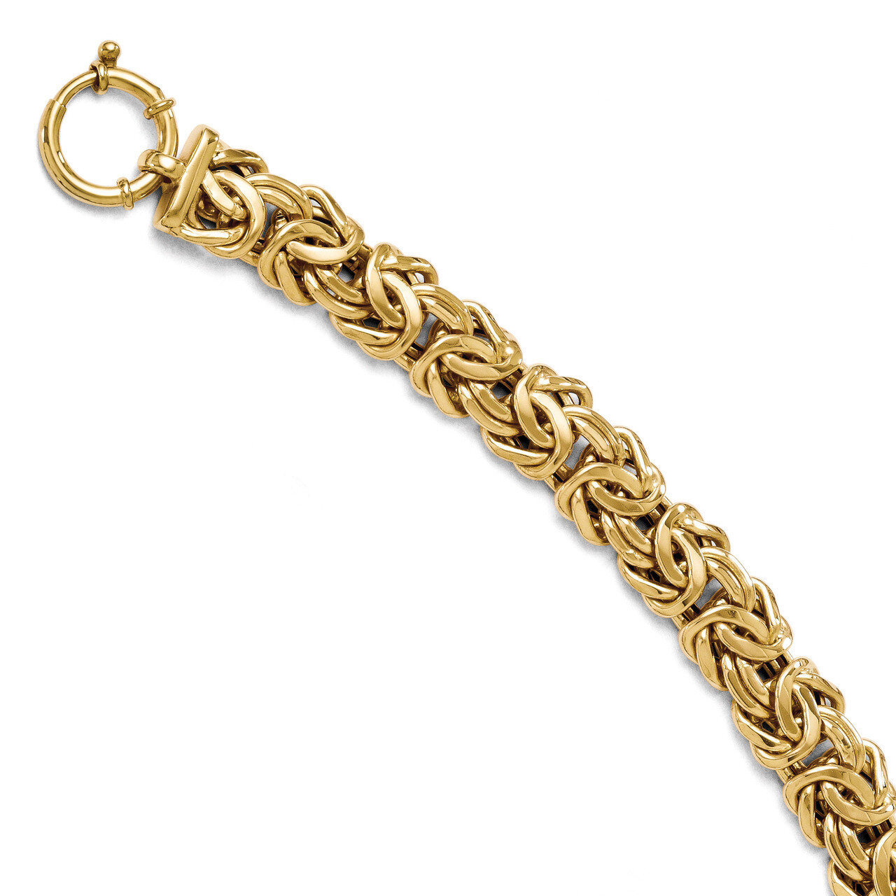 Leslie&#39;s Polished Fancy Link Bracelet 7.5 Inch - 14k Gold HB-LF172-7.5, MPN: LF172-7.5, 886774269542