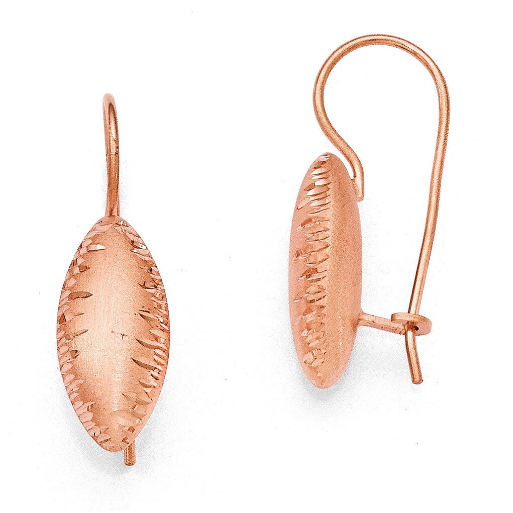 Radiant Essence Rose Gold-plated Earrings - Sterling Silver HB-QLE543