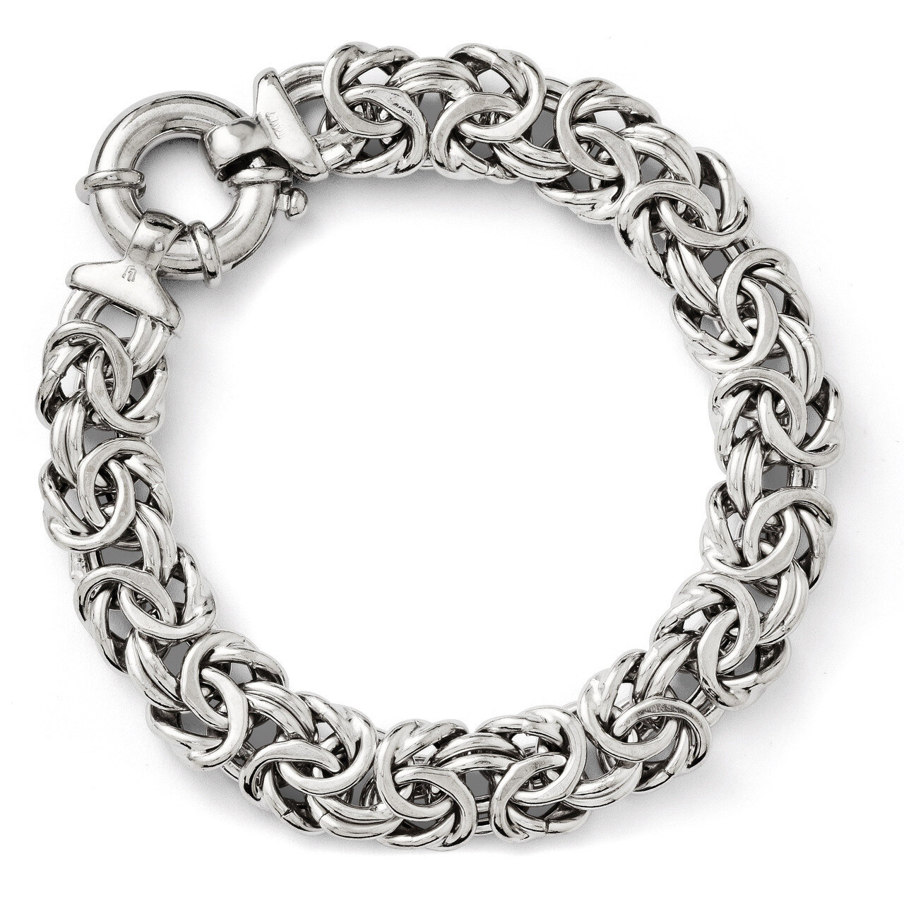 Fancy Link Bracelet 7.5 Inch - Sterling Silver HB-QLF138-7.5