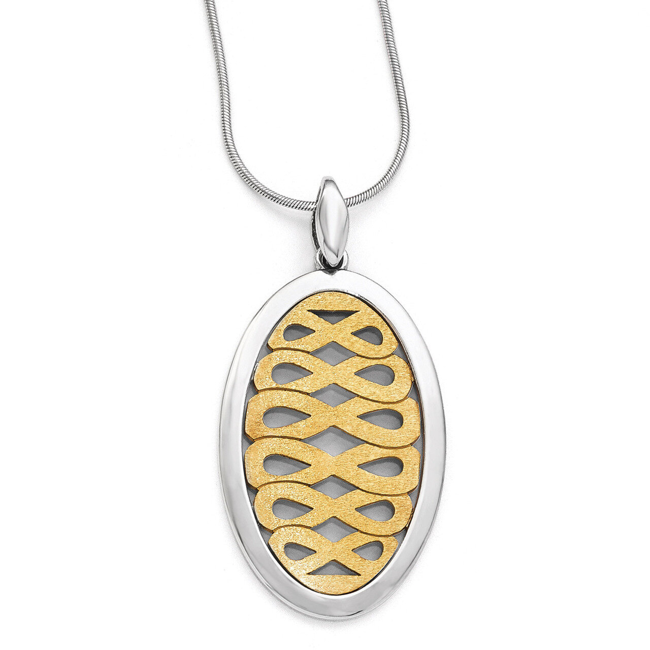 Leslie&#39;s Gold-tone Flash 24k Plated Pendant - Sterling Silver HB-QLF431, MPN: QLF431, 196904157756