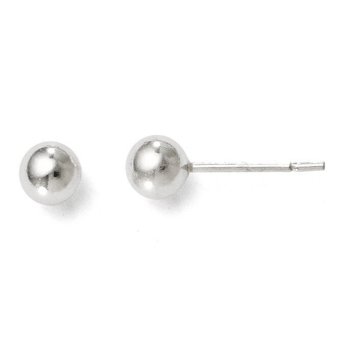 Leslie&#39;s Polished Ball Post Earrings - Sterling Silver HB-VA21, MPN: VA21, 886774570037