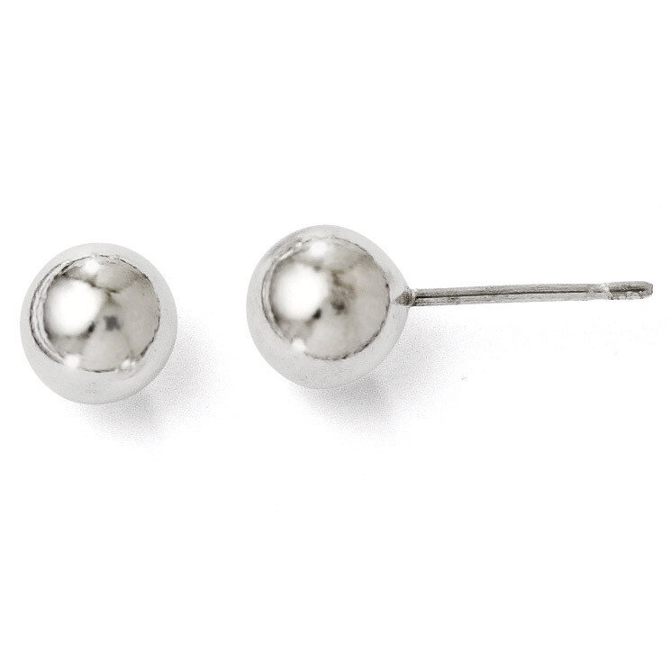 Leslie&#39;s Polished Ball Post Earrings - Sterling Silver HB-VA23, MPN: VA23, 886774570051