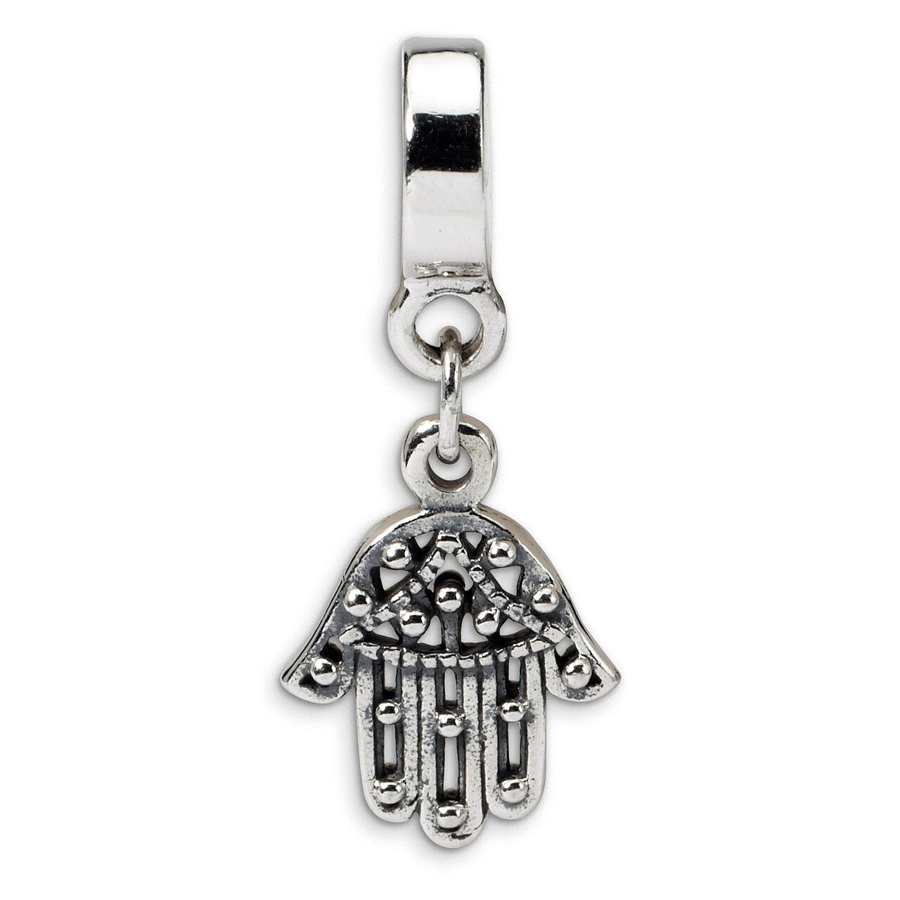 Chamseh Dangle Bead - Sterling Silver QRS1049, MPN: QRS1049, 883957724089