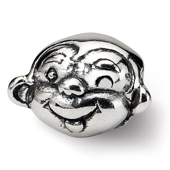 Monkey Bead - Sterling Silver QRS1130