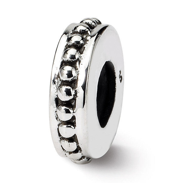 Stopper Spacer Bead - Sterling Silver QRS1131, MPN: QRS1131, 883957735252