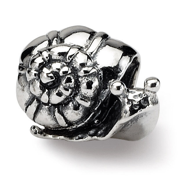 Snail Bead - Sterling Silver QRS1164, MPN: QRS1164, 883957276656