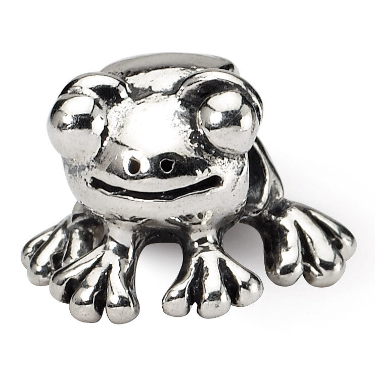 Frog Bead - Sterling Silver QRS1174, MPN: QRS1174, 883957276755