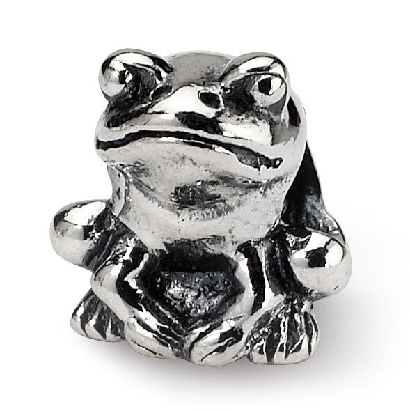Frog Bead - Sterling Silver QRS1180