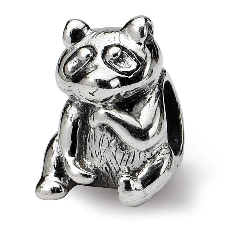 Racoon Bead - Sterling Silver QRS1190, MPN: QRS1190, 883957276908
