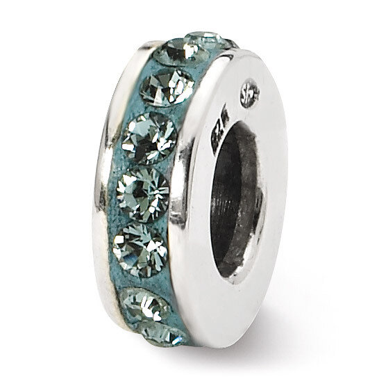 Deemberc Single Row Swarovski Elements Bead - Sterling Silver QRS1264DEC, MPN: QRS1264DEC, 88395730…