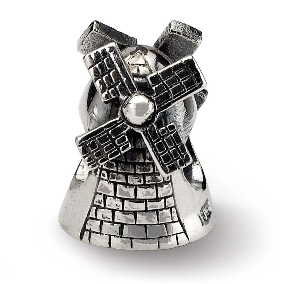 Windmill Bead - Sterling Silver QRS1399, MPN: QRS1399, 883957303598