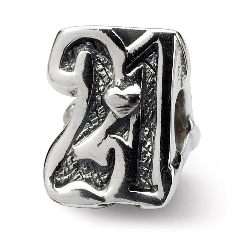 Sweet 21 Bead - Sterling Silver QRS1440, MPN: QRS1440, 883957305561
