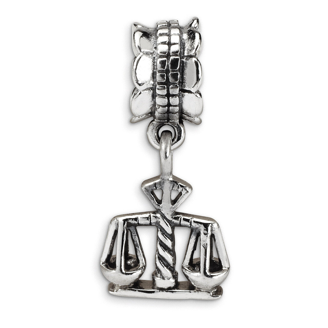 Justice Dangle Bead - Sterling Silver QRS1611, MPN: QRS1611, 883957307251