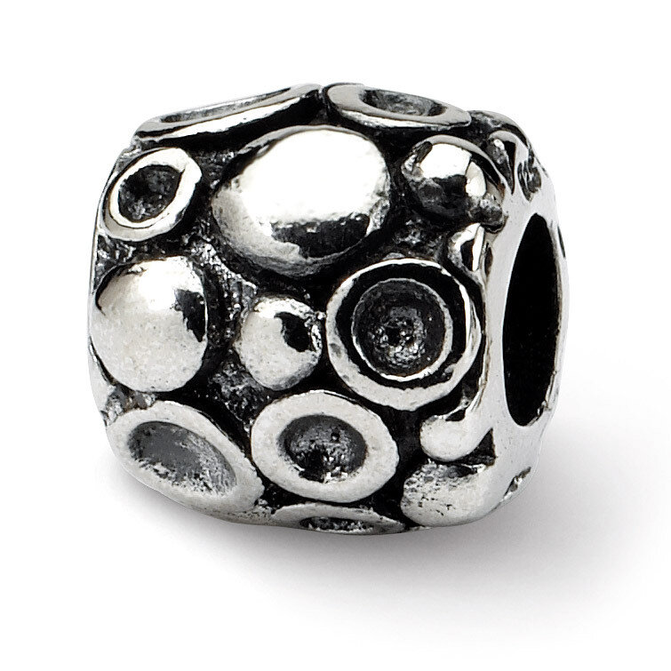 Dots Bali Bead - Sterling Silver QRS163