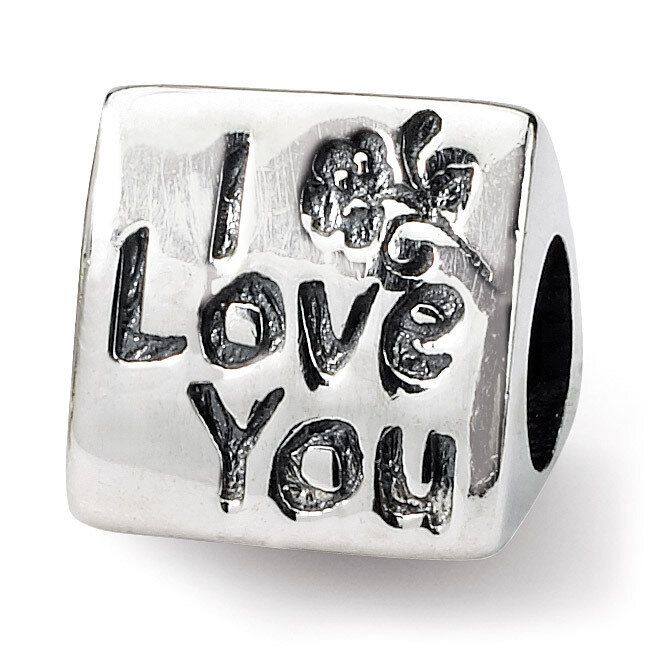 Mom Trilogy Bead - Sterling Silver QRS1636
