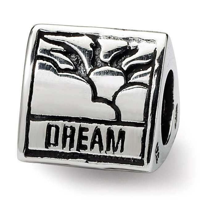 Inspiration Trilogy Bead - Sterling Silver QRS1638, MPN: QRS1638, 883957308425