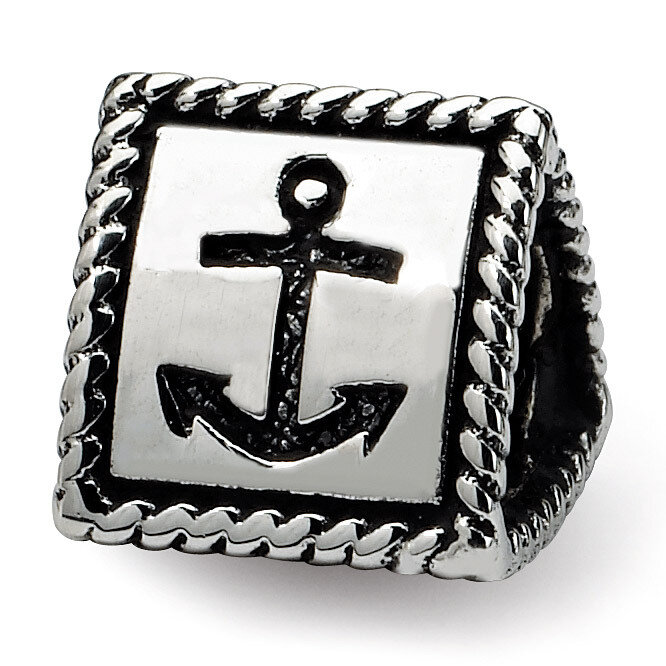 Faith, Hope, Love Trilogy Bead - Sterling Silver QRS1639, MPN: QRS1639, 883957308432