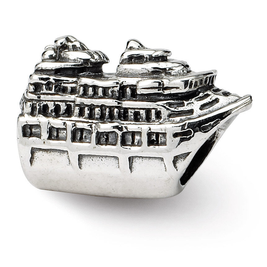 Cruise Ship Bead - Sterling Silver QRS1651, MPN: QRS1651, 883957308555