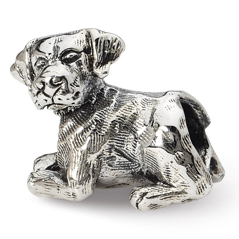 Labrador Retriever Bead - Sterling Silver QRS1788, MPN: QRS1788, 883957309927