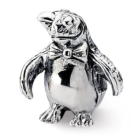 Penguin Bead - Sterling Silver QRS1823, MPN: QRS1823, 883957310268