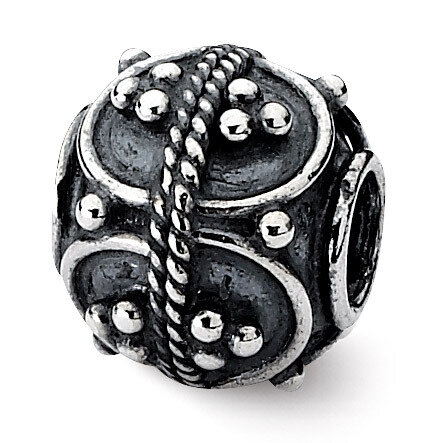 Artisan Bead - Sterling Silver QRS1843, MPN: QRS1843, 883957310466