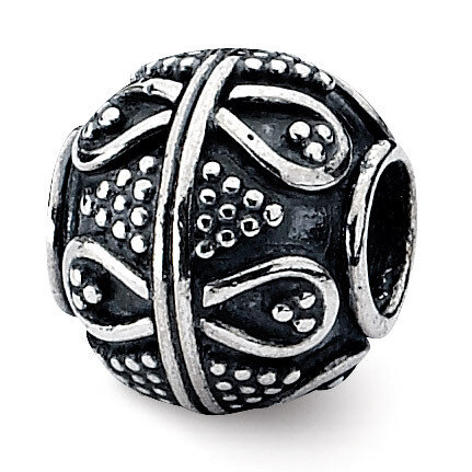 Artisan Bead - Sterling Silver QRS1844, MPN: QRS1844, 883957310473