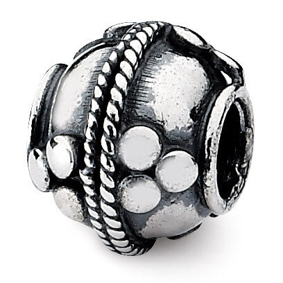 Artisan Bead - Sterling Silver QRS1848, MPN: QRS1848, 883957310510