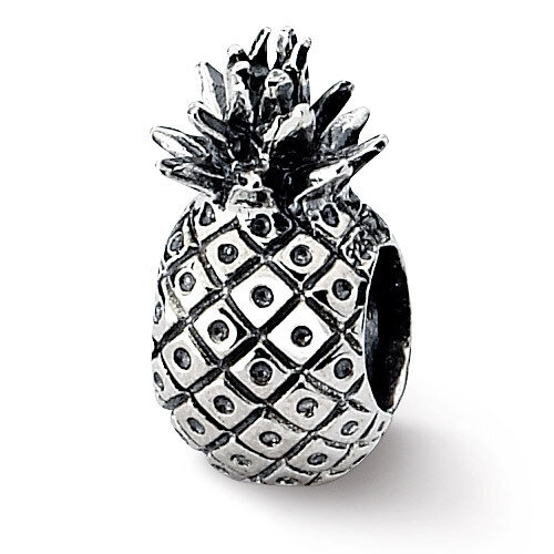 Pineapple Bead - Sterling Silver QRS1890, MPN: QRS1890, 883957310862
