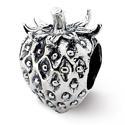 Strawberry Bead - Sterling Silver QRS1906, MPN: QRS1906, 883957311029