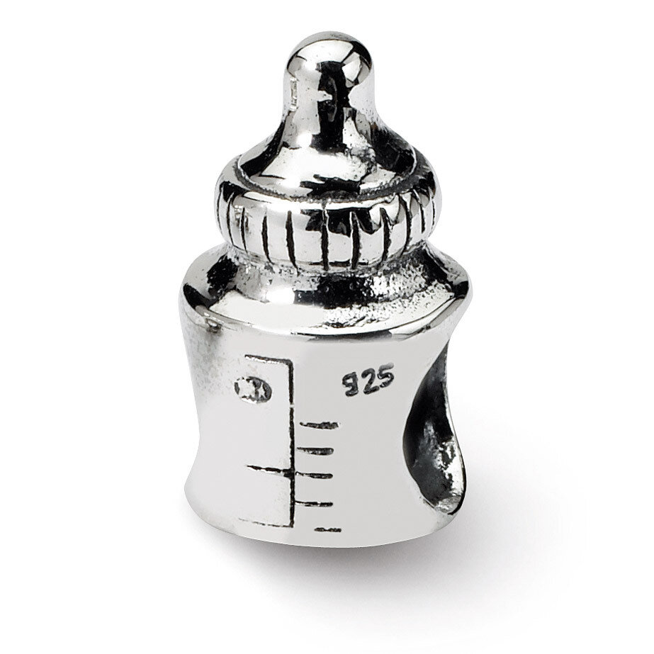 Baby Bottle Bead - Sterling Silver QRS213, MPN: QRS213, 883957720623