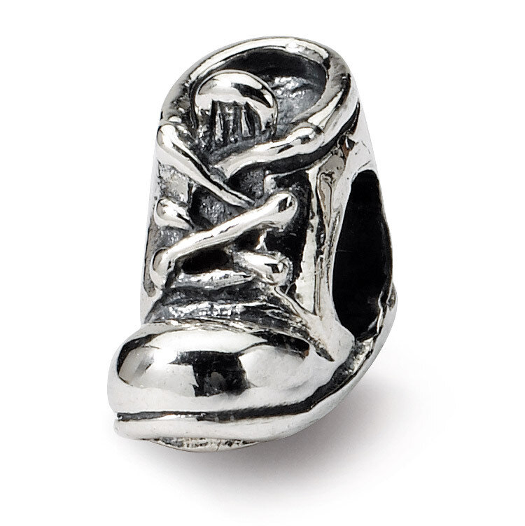 Baby Shoe Bead - Sterling Silver QRS214, MPN: QRS214, 883957720630