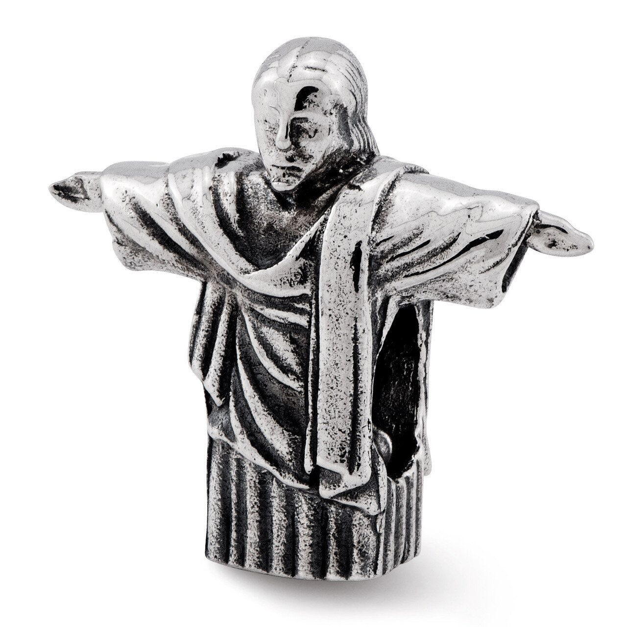 ChriSaint the Redeemer Bead - Sterling Silver QRS2357