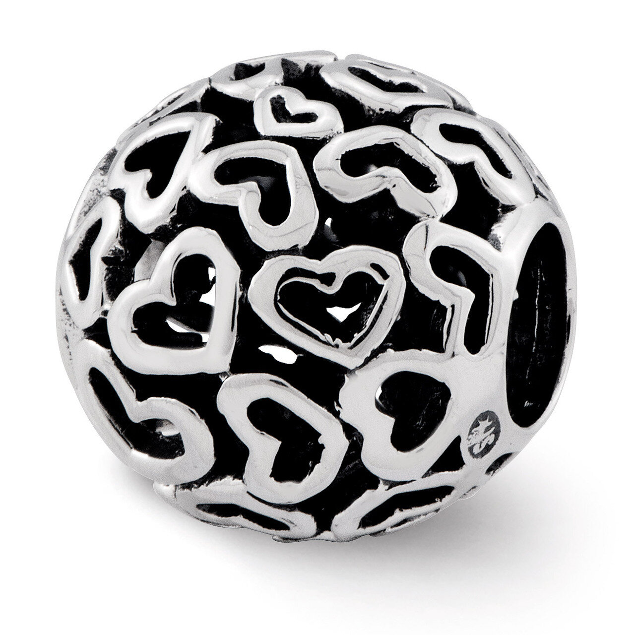 Hearts Bali Bead - Sterling Silver QRS2399, MPN: QRS2399, 886774991368