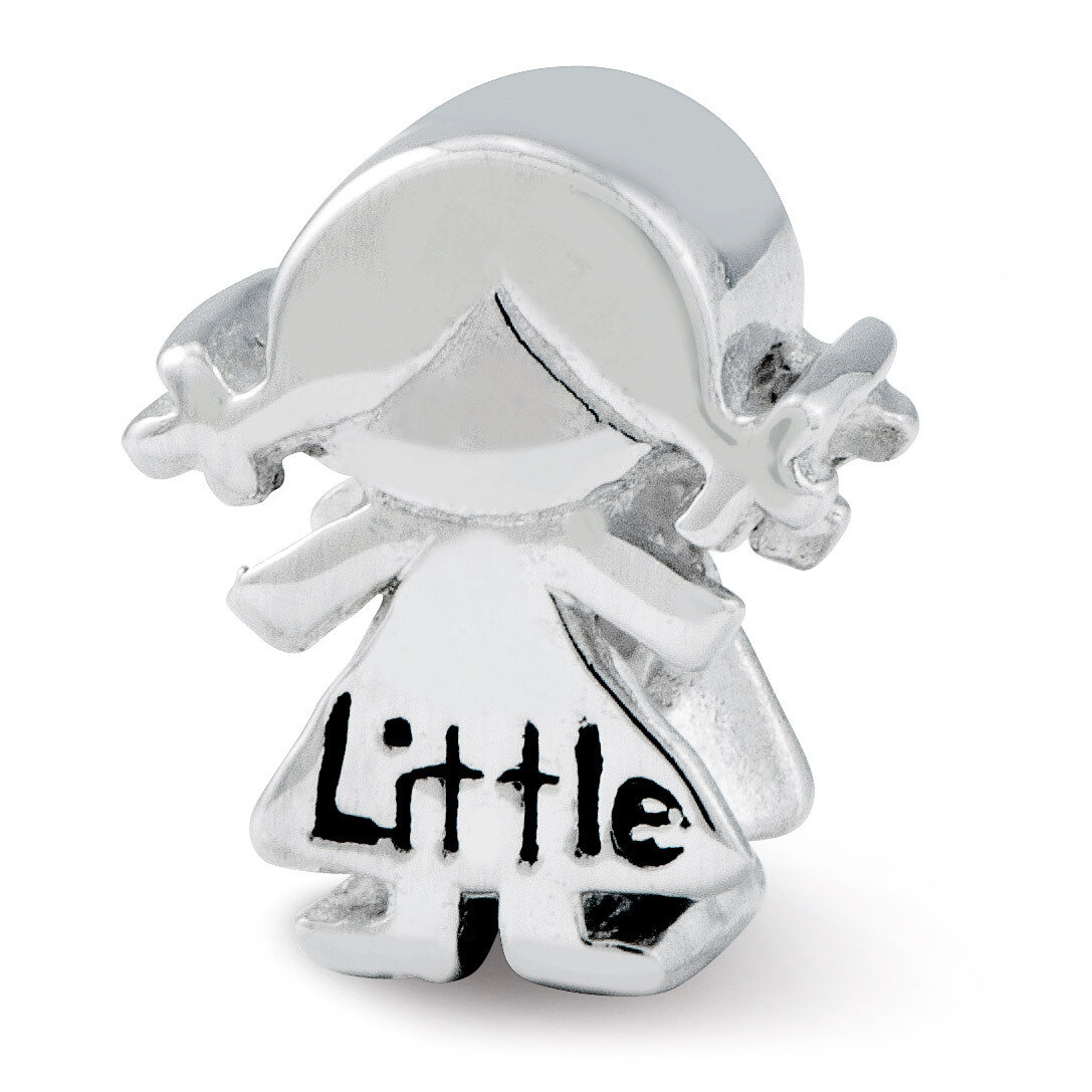 Little Sister Girl Bead - Sterling Silver QRS2409, MPN: QRS2409, 883957534022