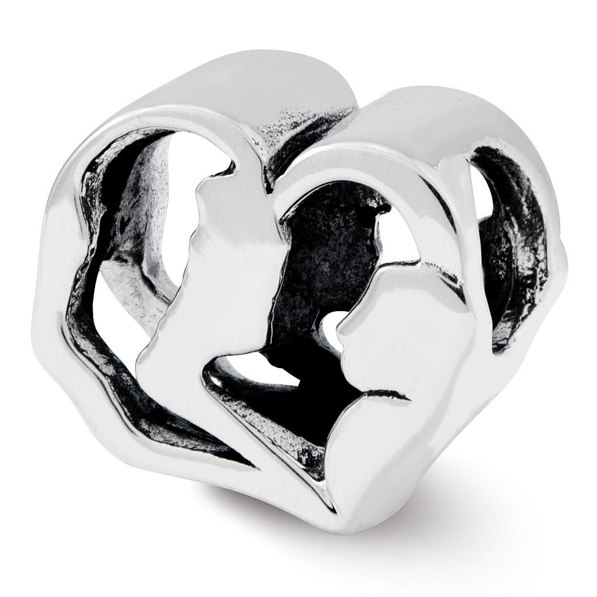 Mother and Baby Bead - Sterling Silver QRS2456