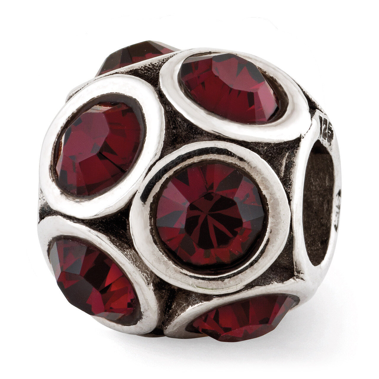 June Swarovski Elements Bead - Sterling Silver QRS2687JUN, MPN: QRS2687JUN, 886774992433