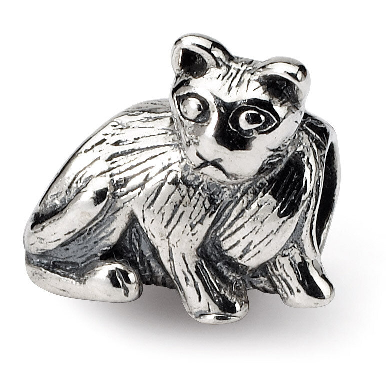 Cat Bead - Sterling Silver QRS270, MPN: QRS270, 883957721682