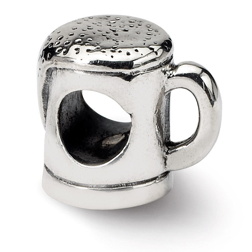 Beer Mug Bead - Sterling Silver QRS280, MPN: QRS280, 883957722177