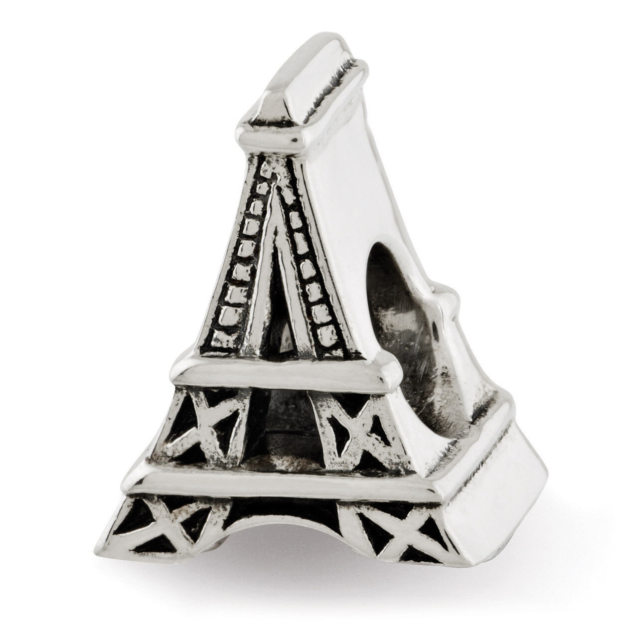 Eiffel Tower Bead - Sterling Silver QRS2993, MPN: QRS2993, 886774613628