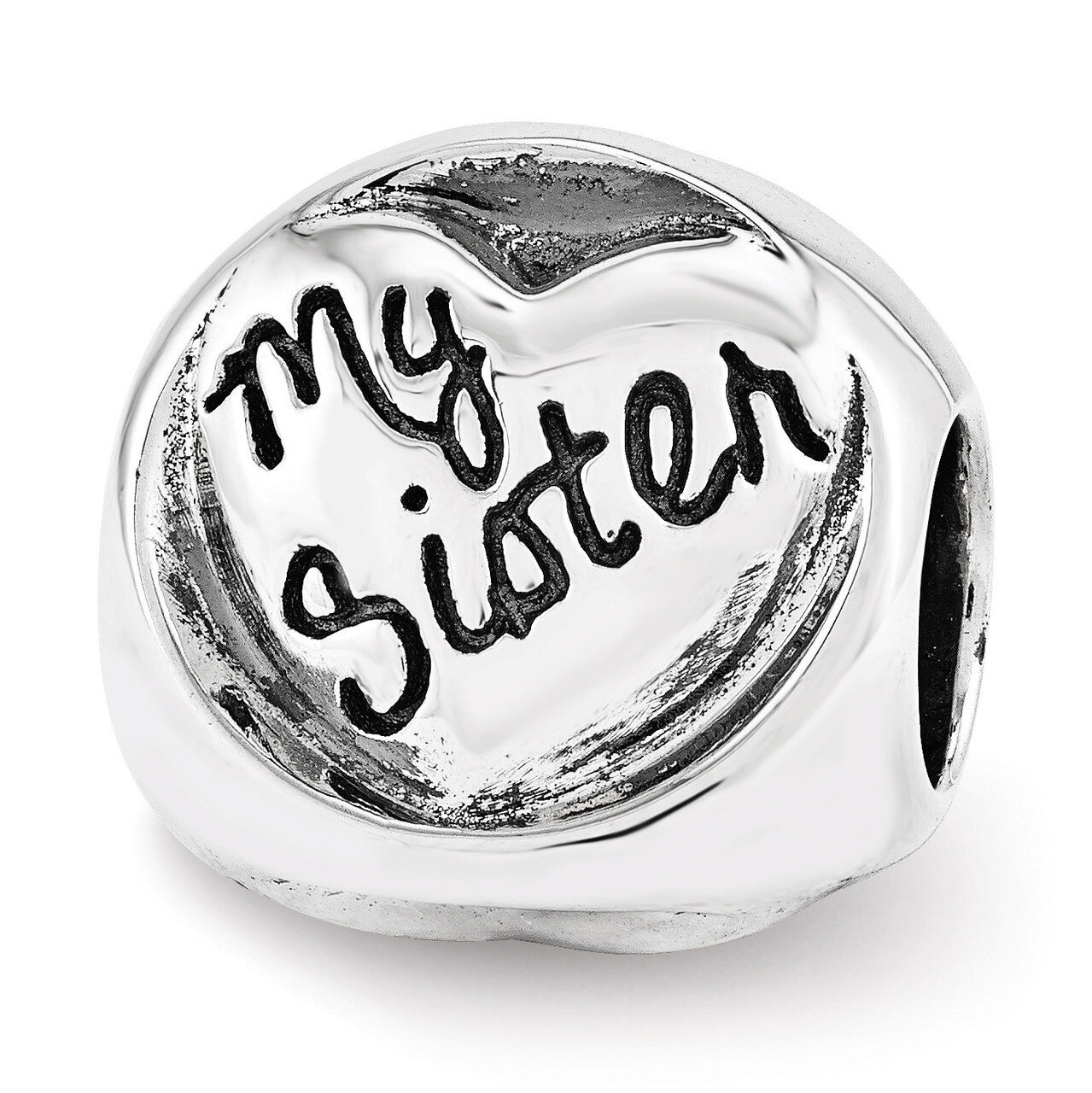 My Sister My Friend Trilogy Bead - Sterling Silver QRS3379, MPN: QRS3379, 886774964812