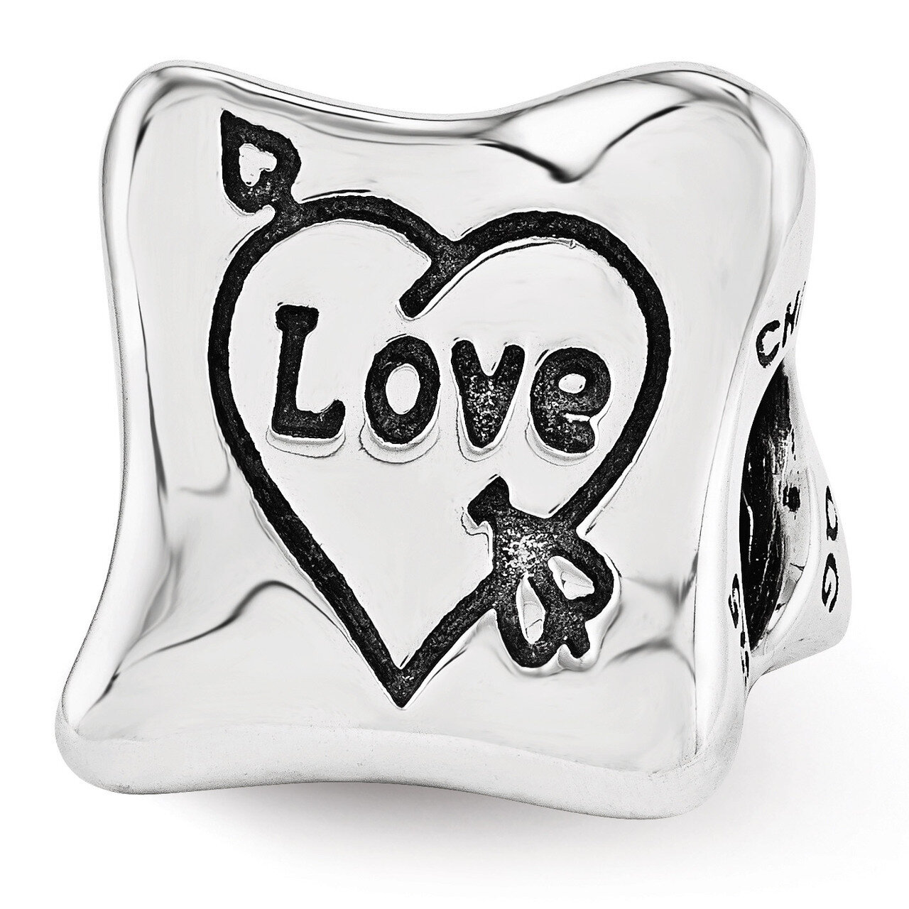 Love Marriage Family Trilogy Bead - Sterling Silver QRS3381, MPN: QRS3381, 886774964805