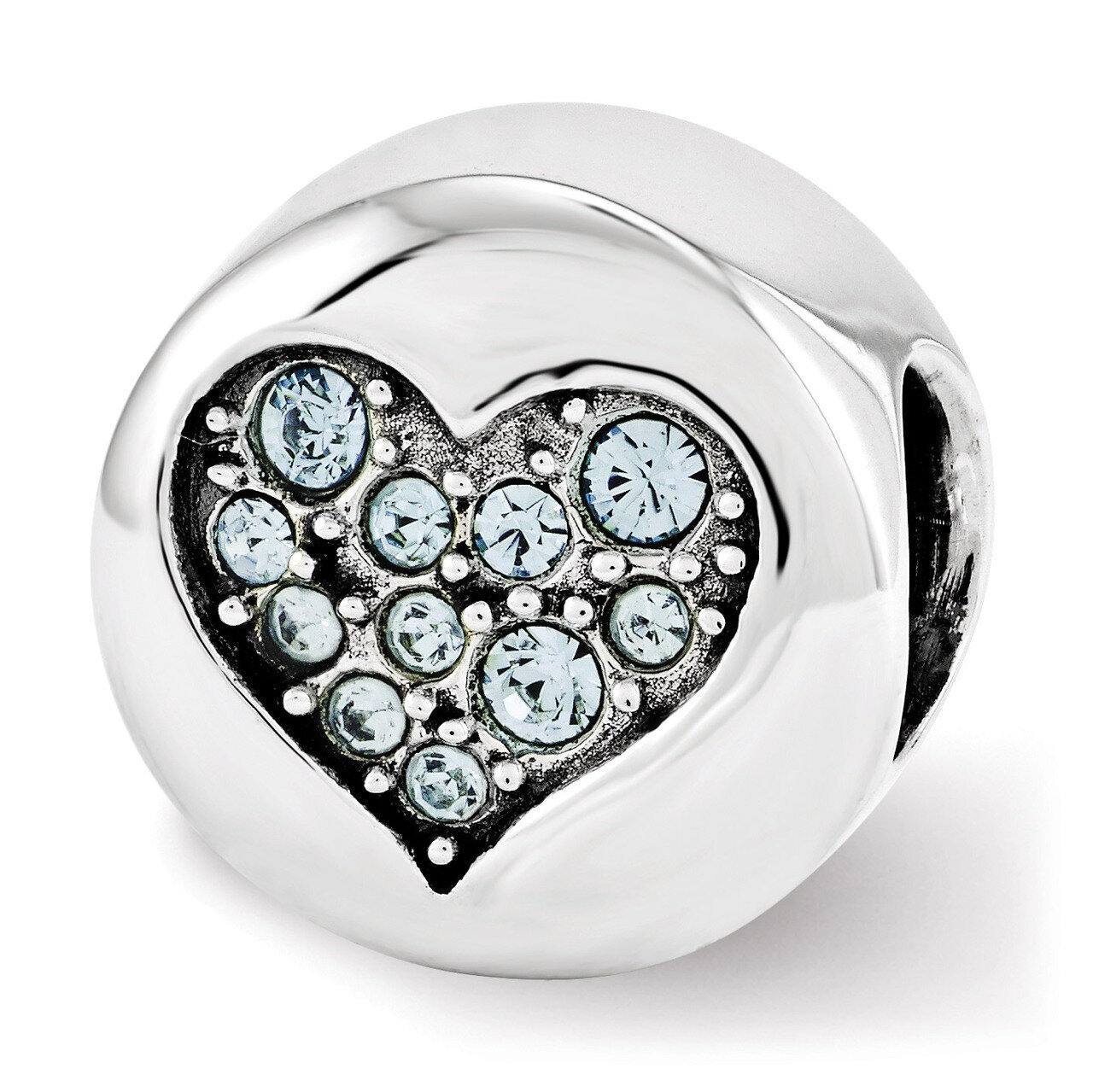 Swarovski Elements Mar-Courage Bead - Sterling Silver QRS3386, MPN: QRS3386, 886774964911
