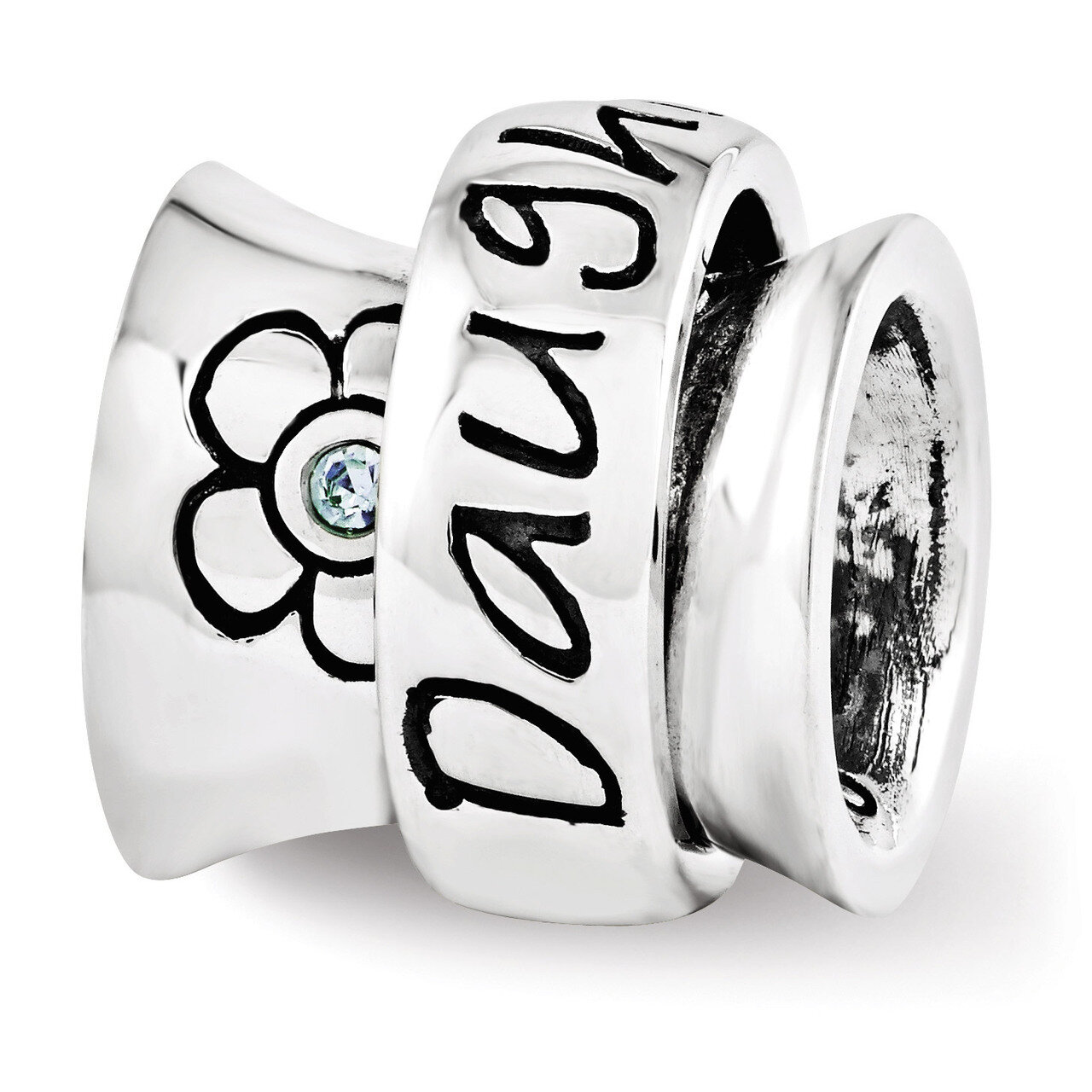 Swarovski Daughter Spinner Bead - Sterling Silver QRS3413, MPN: QRS3413, 886774964249